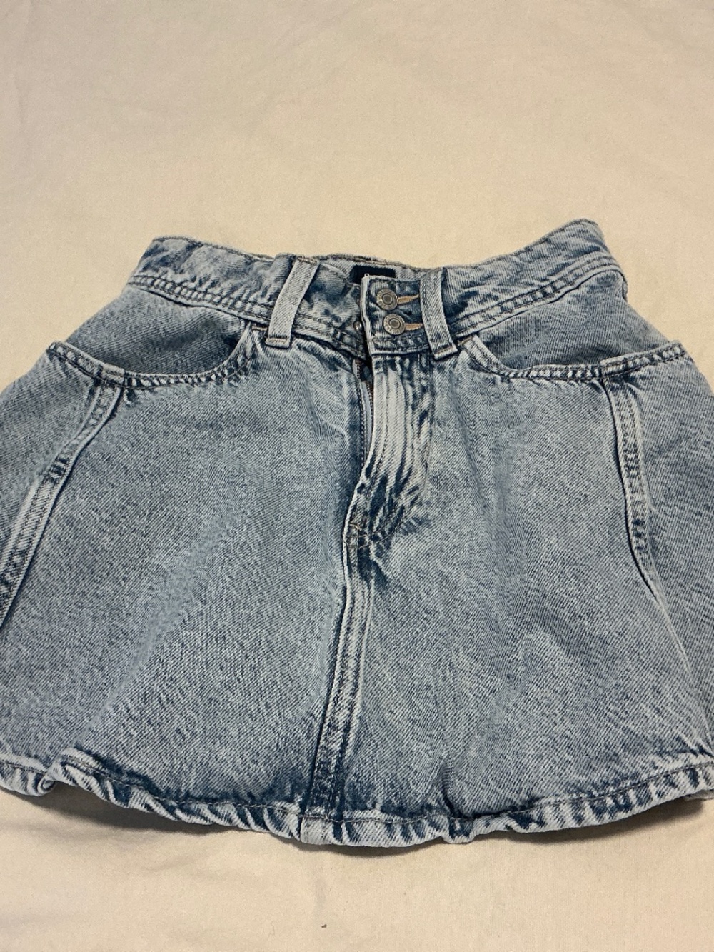 GAP kids girls denim skirt full